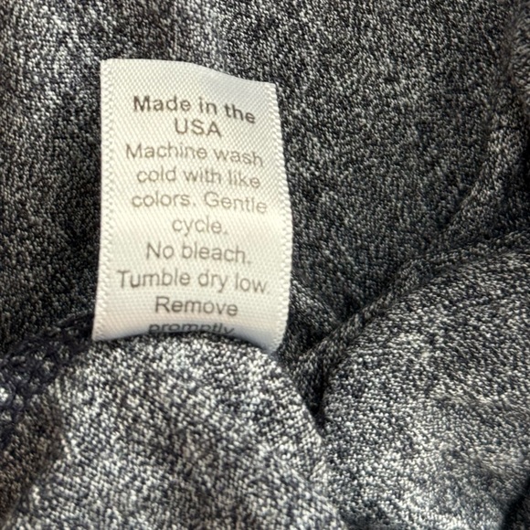 Michael Stars O/S  Grey Brooklyn jersey long sleeve shirt One Size - Picture 8 of 9